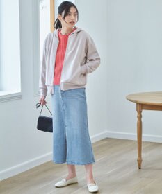 ANY 【洗濯機可/UVケア】ダンボールジップパーカー