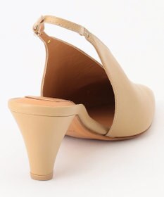 BEIGE， 【一部店舗限定】HENRI EN VARGO / NIKI Vカットバックバンドパンプス
