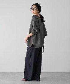 YECCA VECCA メタルホックワイドパンツ