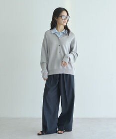 YECCA VECCA メタルホックワイドパンツ
