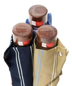 MOONBAT POLO RALPH LAUREN(ポロ ラルフローレン) 折りたたみ傘 ストライプ／日本製