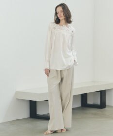 YECCA VECCA メタルホックワイドパンツ