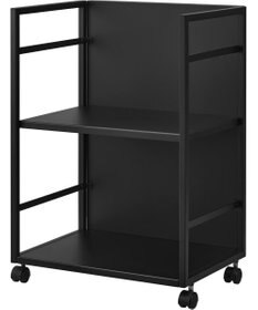 tower 目隠しワゴン タワー ブラック