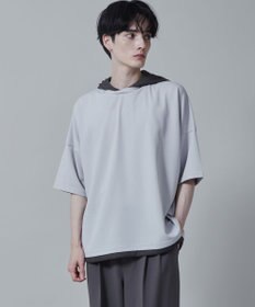 WEGO フェイクレイヤードフードT（S）