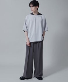 WEGO フェイクレイヤードフードT（S）