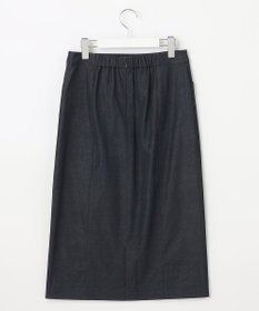 J.PRESS LADIES 【洗える・吸水速乾】コットン麻シェルドライ ナロー スカート