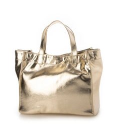 UNBILLION カシュカシュ cachecache / ソフトメタリックショッパートートS