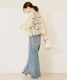 AMERICAN HOLIC トーションレースカーディガン