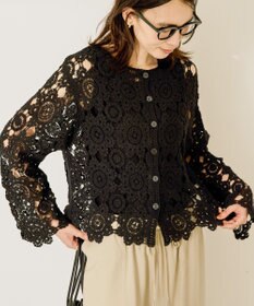 AMERICAN HOLIC トーションレースカーディガン