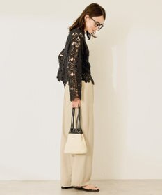 AMERICAN HOLIC トーションレースカーディガン