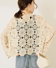 AMERICAN HOLIC トーションレースカーディガン