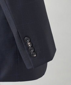 GOTAIRIKU 【Loro Piana Fabric】365 通年スーツ(ネイビー×格子)