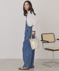 AMERICAN HOLIC デニムスクエアサロペット