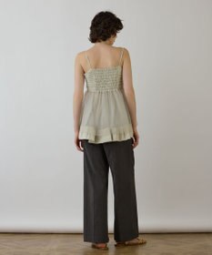 GRACE CONTINENTAL タフタチュールキャミ