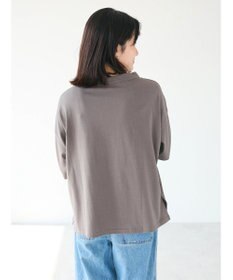 CRAFT STANDARD BOUTIQUE シルケット天竺　ロゴＰＴボトルネックＰＯ　５／Ｓ