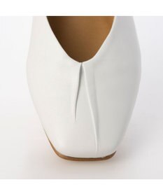 MODE ET JACOMO <MODE ET JACOMO>スクエアトゥフラットパンプス