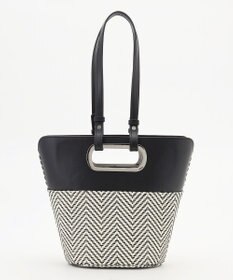 ICB 【先行予約】 フェイクラフィア2WAYバッグ