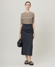 ICB 【洗える】 レースパターン ニット