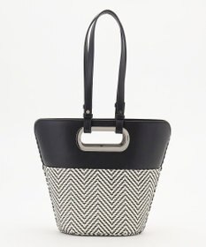 ICB 【先行予約】 フェイクラフィア2WAYバッグ