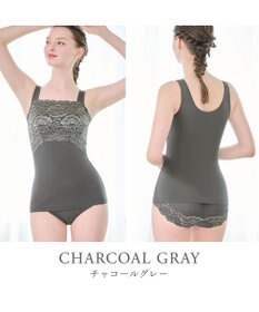 BRADELIS New York 【BRADELIS NewYork peace】ハッピーバストアップブラキャミソール25 ノンワイヤー 補整 ブラトップ カップ付き 補正下着