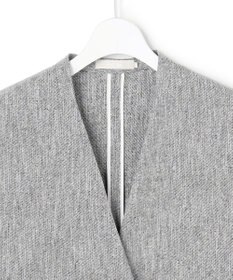 ICB L ストレッチMIXツイード 半袖ジャケット