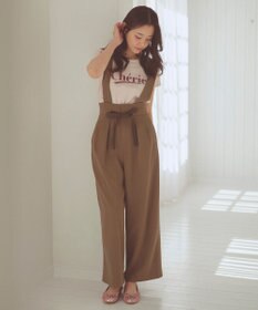 Feroux 【2WAY】サス付きリボン パンツ