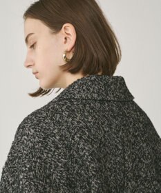 GRACE CONTINENTAL ヘリンボーンツイードジャケット