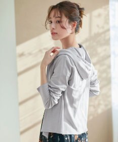 Tiaclasse L 【UVケア・接触冷感】“やみつき”ショートパーカー