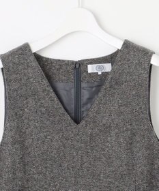 J.PRESS LADIES S シルクネップ ツイード ジャンパースカート