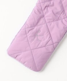 組曲 KIDS 【110-140㎝】マフラー付き中綿キルト アウター