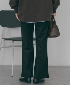 AMERICAN HOLIC ヌバック調ベイカーフレアパンツ