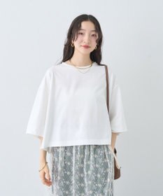 earth music&ecology 【接触冷感】バックギャザーＴｅｅ