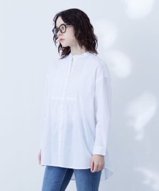 J.PRESS YORK STREET 【WOMEN】クレリックバンドドレス シャツ