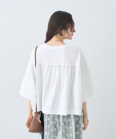 earth music&ecology 【接触冷感】バックギャザーＴｅｅ