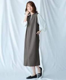 ANY クラシカルツイードワンピース