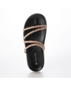 MODE ET JACOMO <carino>厚底ビジューサンダル