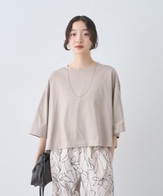 earth music&ecology 【接触冷感】バックギャザーＴｅｅ