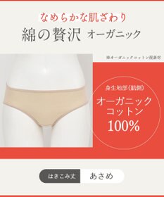 Wing ショーツ　【デイリーフィットショーツ】　はきこみ丈あさめ　ウイング／ワコール　EC2000