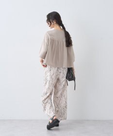 earth music&ecology 【接触冷感】バックギャザーＴｅｅ