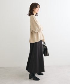 Green Parks リブ切替Ｖネックニットプルオーバー