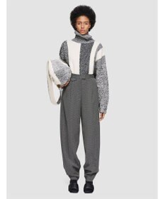 JOSEPH クラバットウール　テーパードトラウザーズ