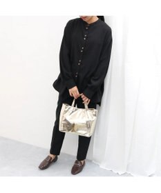 UNBILLION カシュカシュ cachecache / ソフトメタリックショッパートートS