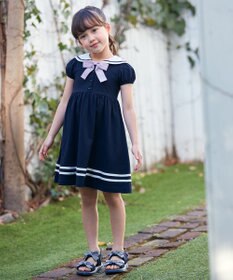 ANY KIDS セーラーカラー ワンピース