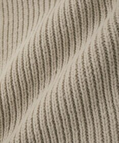 Green Parks リブ切替Ｖネックニットプルオーバー