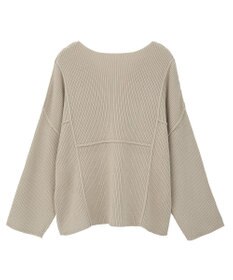 Green Parks リブ切替Ｖネックニットプルオーバー