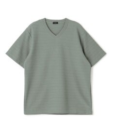JOSEPH HOMME メランジリップル　Vネックカットソー