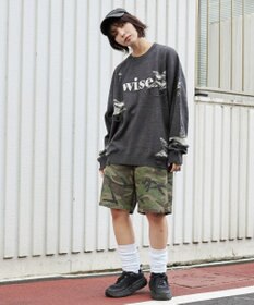 WEGO 【ユニセックス着用ITEM】ダメージジャガードニットプルオーバー