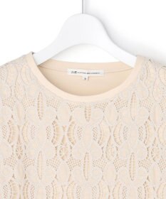 23区 【先行予約】コードエンブロイダリージャージー フレンチスリーブ カットソー