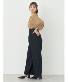 earth music&ecology パフスリーブカットソー