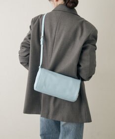 russet ソフトレザーロールショルダーバッグ(CE-1661)